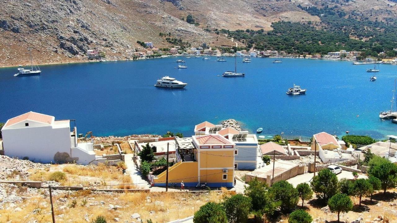 Irene Double Apartment Katoi Symi Exterior foto